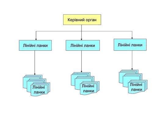 Лінійна структура організації влади